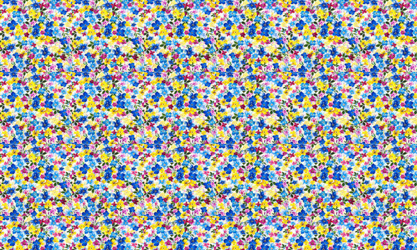 Colorful abstract stereogram pattern with hidden 3d image, a visual puzzle and optical illusion