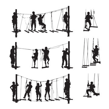Silouhette Course Obstacle Course Silhouette Images – Browse 1,321 Stock Photos, Vectors ...