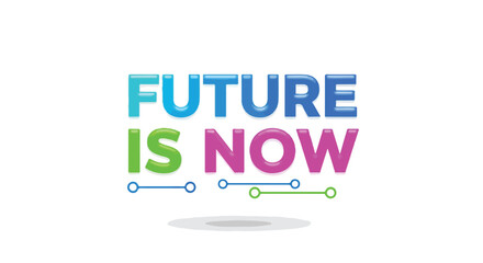 Concept depicting the urgent need for futuristic ideas and implementation of technology for the present growth paradigm