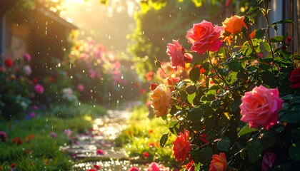 flowers in the garden