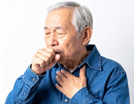 咳き込む老人3