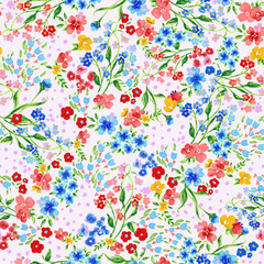simple floral pattern with small flowers

