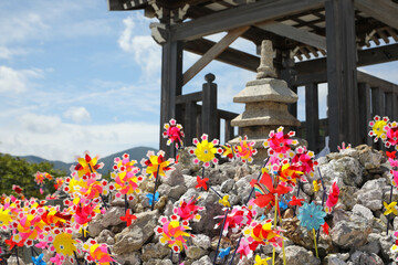 供養の風車