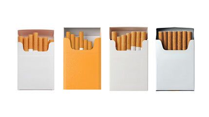 empty cigarette pack