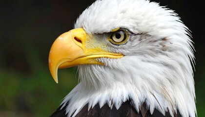 Fototapeta premium Bald Eagle Portrait Close Up.