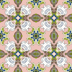 Fototapeta premium vector illustration of abstract seamless pattern