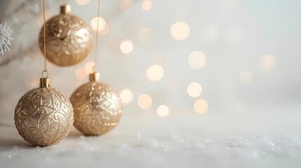 Christmas, background, holiday, winter, bokeh, light, gold, festive, decoration, snow, snowflake, elegant, luxury, glow, warm, sparkle, abstract, celebration, design, white, texture, bright, blur, shi