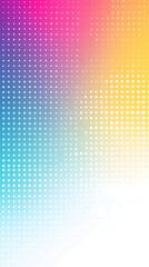 Mesh Gradient Background Retro Pop Polka Dot Hot Pink Teal Mustard Electric Blue Banner Poster Wallpaper
