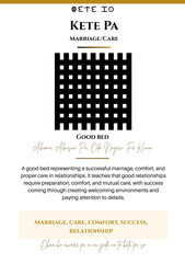 Kete Pa Adinkra Symbol: Marriage & Care