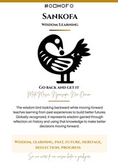 Sankofa Adinkra Symbol: Wisdom from the Past