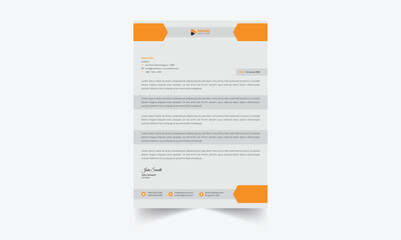 business Letterhead Design ai 