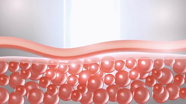 Laser skin treatment blemish acne scars. Skin repair Concept.
