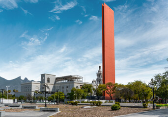Faro del Comercio, Ciudad de Monterrey Nuevo León, México © bahena