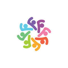 Community people care logo and symbols template