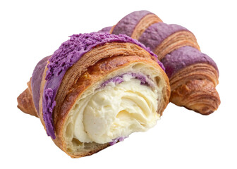 croissant isolated on white