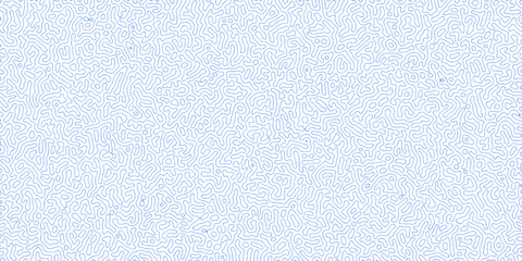 Turing Abstract Pattern, suitable for any business. White and blue color diffusion reaction seamless pattern. abstract Reaction-diffusion or Turing pattern formation, coral reef, natural texture.	