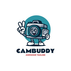 Mascot Camera Logo Design