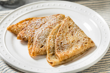 Sweet Homemade French Crepes