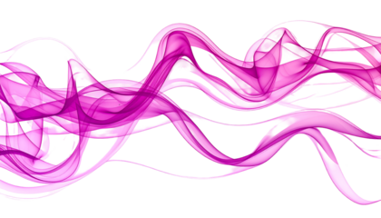 Abstract pink smoke on black background