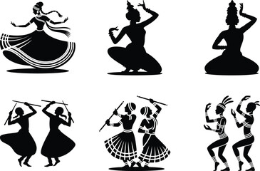 Traditional Diwali Celebration Vector Bundle