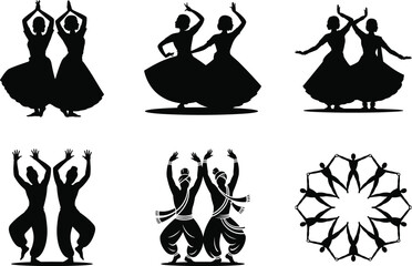 Traditional Diwali Celebration Vector Bundle