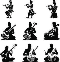 Traditional Diwali Celebration Vector Bundle