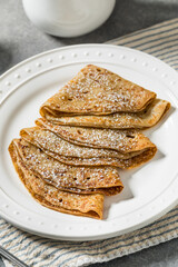Sweet Homemade French Crepes