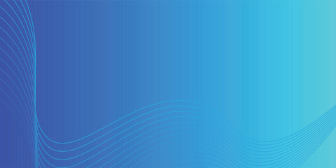 abstract blue wavy background with line wave. vector illustration eps10