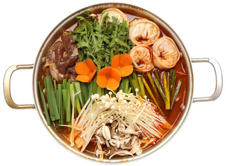 Korean Mandu Jeongol Dumpling Hot Pot Meal