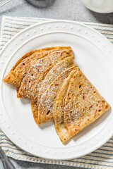 Sweet Homemade French Crepes