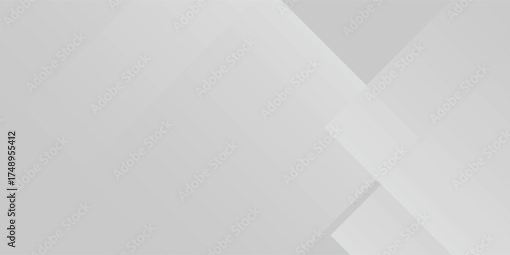 Wall mural abstract white background with round overlay, minimal grey backgrouns with center text area. vector 