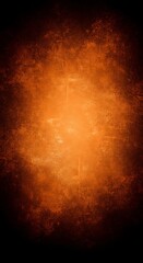 Dramatic grunge background with vibrant orange glow, perfect for adding intensity to your designs and creating a bold, captivating visual impact