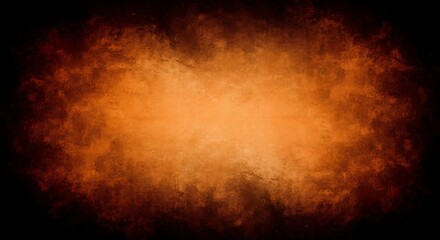 Dramatic orange grunge texture creates a powerful vintage background for striking designs, adding depth and character for impactful visuals