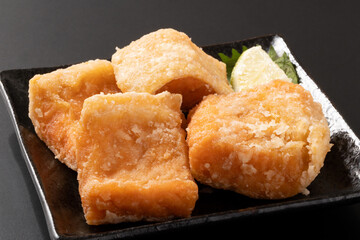 銀鮭ハラス　唐揚げ