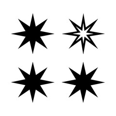 Starburst Cluster – Minimal Sparkle and Shine Vector Icon