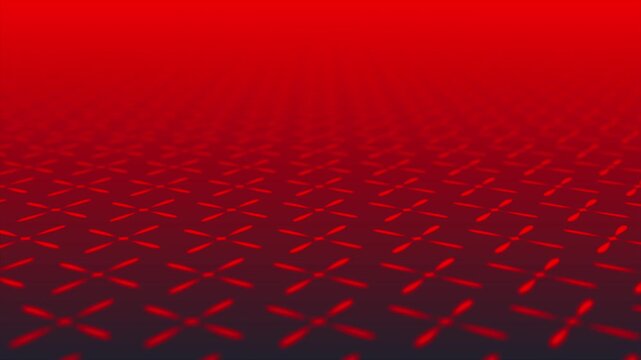High-resolution red abstract background featuring a 3D cross pattern with a gradient effect.