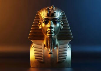 Golden Mask of Tutankhamun - Ancient Egyptian Artifact.