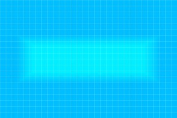 Blueprint Style Grid Background with Turquoise Gradient for Technical Designs