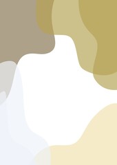 vector illustration of an abstract background with waves green aesthetic color