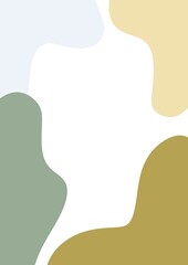 vector illustration of an abstract background with woman