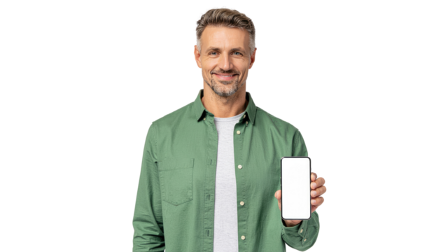 Smiling handsome businessman in a suit holding a glass of water for corporate success advertisement