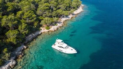 woman relaxing in the pool