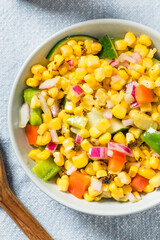 Healthy Homemade Sweet Corn Salad