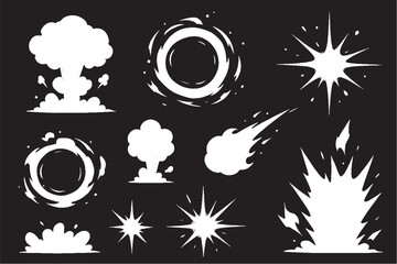 Explosion and Impact Vector Effects Pack