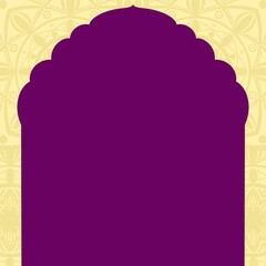 Indian background design for wedding , engagement ceremony and festival invitations