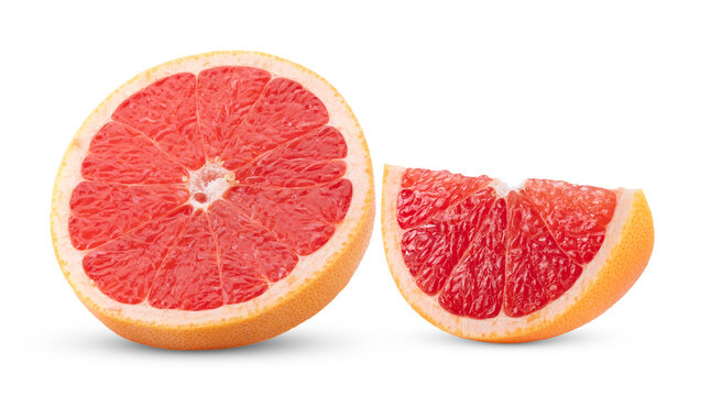 grapefruit isolated on transparent png (Image from camera)
