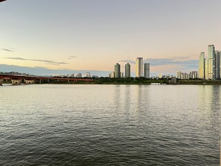 Obraz premium Sunset of Hanriver
