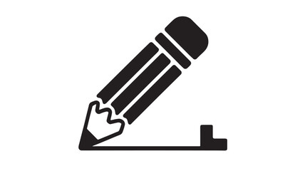 Creative concept of writing and ideas symbolized by a pencil drawing a key