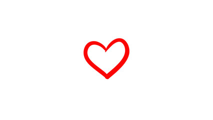 simple-hand-drawn-red-heart-outline-vector