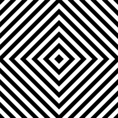 Fototapeta premium Modern Black and White Geometric Seamless Patterns – Optical Abstract Background Design